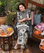 SP-500 Unstitched Digital Printed Lawn Suit 3pc With Digital Printed Lawn Dupatta