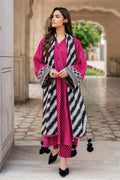 BQ-411 Digital Printed Unstitched 3pc Lawn Suit With Digital Printed Lawn Dupatta